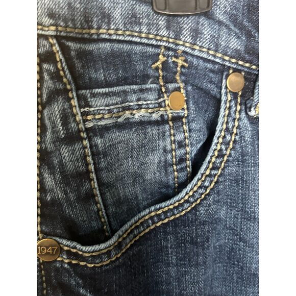 WRANGLER RETRO SLIM FIT CASUAL CLASSIC EVERYDAY WEAR BOOTCUT JEANS SIZE 29X32 - Picture 3 of 5